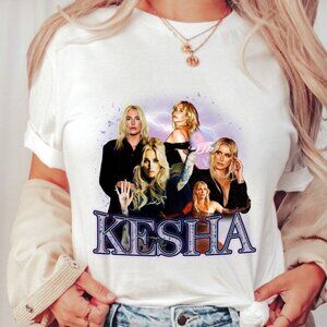 Vintage Kesha 90s Graphic Pop Music Fan Gift T Shirt 81